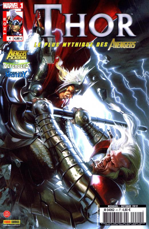  Thor – Revue V 2, T4 : Le petit frère (0), comics chez Panini Comics de Gillen, Fraction, Gage, Lark, Elson, Camuncoli, Kitson, Moline, Hollingsworth, Noor, d' Armata, Sotomayor, Dell'otto