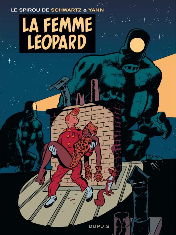Le Spirou de... T7 : La femme Léopard (0), bd chez Dupuis de Yann, Schwartz, Croix