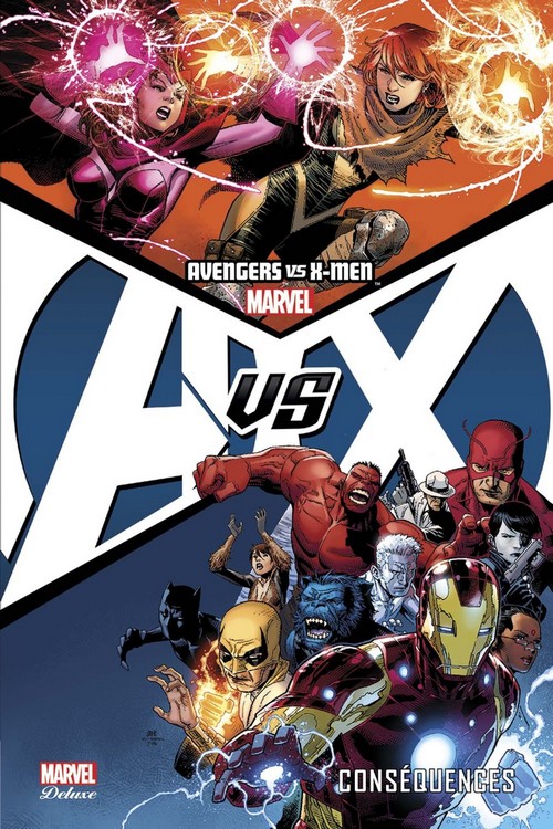 Avengers vs X-Men T2 : Conséquences (0), comics chez Panini Comics de Hastings, Waid, Yost, Immonem, Loeb, Slott, McNiven, McGuinness, Bendis, Aaron, Remender, Gillen, Fraction, Andrews, Alanguilan, Yu, Kurth, Raney, Kubert, Cook, Peterson, Immonen, Mahfood, Perez, Barberi, Eaton, Larroca, Cheung, Brown, Brooks, Bigerel, Ad