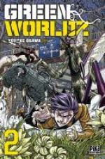  Green Worldz T2, manga chez Pika de Osawa