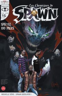 Les chroniques de Spawn T16 : Nouvelle série : Spawn Godslayer ! (0), comics chez Delcourt de Hine, Niles, Holguin, Templesmith, Haberlin, Tan, Troy, Hannin, Capullo