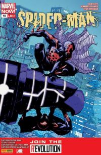  Spider-Man (revue) – V 4, T9 : Un mal nécessaire (0), comics chez Panini Comics de Slott, Yost, Burnham, Spencer, Oliffe, Ramos, Lee, Stegman, Lieber, Vlasco, Olazaba, Livesay, Delgado, Rosenberg, Loughridge, Jones