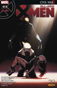  All-New X-Men T12 : Le vieil homme et l'enfant (0), comics chez Panini Comics de Bunn, Taylor, Bowers, Lemire, Hopeless, Sims, Sorrentino, Ibañez, Firmansyah, Bagley, Guara, Broccardo, Ramos, Maiolo, Aburtov, Garland, Milla, Woodard, Bengal