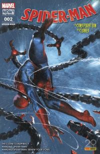  Spider-Man (revue) T2 : La conspiration des clones (2/5) (0), comics chez Panini Comics de Holden, Conway, Slott, Camuncoli, Cheung, Stegman, Ponsor, Oback, Keith, Ross
