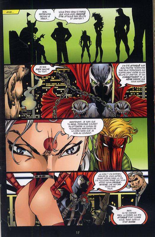 Spawn : Spawn / WildC.A.T.S. (0), comics chez Delcourt de Moore, Clark, Clark