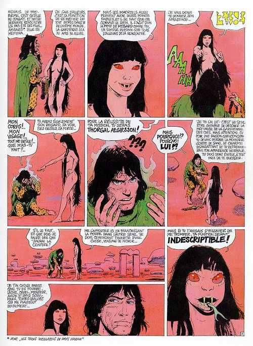 Thorgal T17 : La gardienne des clés (0), bd chez Le Lombard de Van Hamme, Rosinski