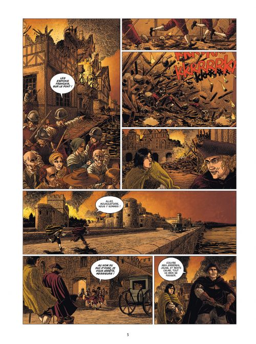  Mousquetaire T2 : Éloïse de Grainville (0), bd chez Delcourt de Duval, Calvez, Delf