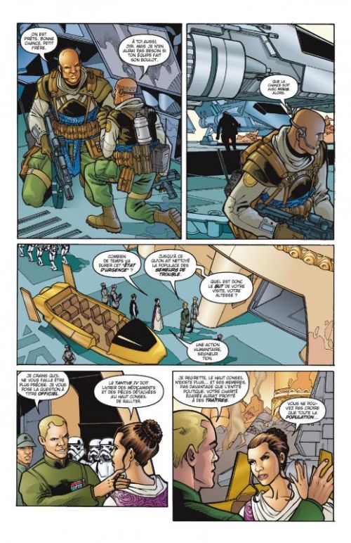  Star Wars - Icones T2 : Leia Organa (0), comics chez Delcourt de Marz, Hall, Waller, Stradley, Winick, Brunner, Fabbri, Giorello, Plunkett, Chadwick, Atiyeh, David, Steacy, Digital Chameleon, Wheatley