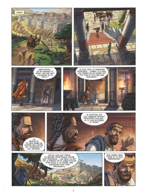  Héraclès T1 : La jeunesse du héros (0), bd chez Glénat de Bruneau, Annabel, Poli, Arancia, Zeppegno, Vignaux