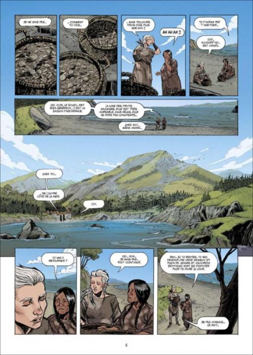  Sigrid T2 : Les Maîtres de ce pays (0), bd chez Delcourt de Chauvel, Riccio, Pion, Lou