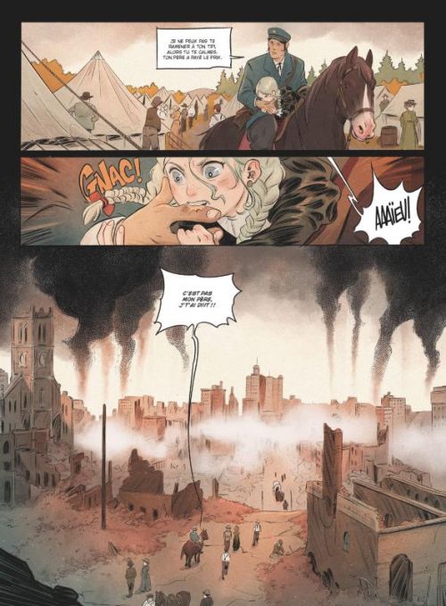 La Petite fille et le Postman, bd chez Vents d'Ouest de Galic, Vidal