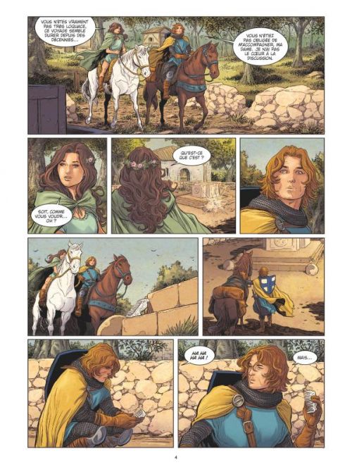  Lancelot T2 : Le Pays de Gorre (0), bd chez Glénat de Bruneau, Duarte, Ruby, Grella
