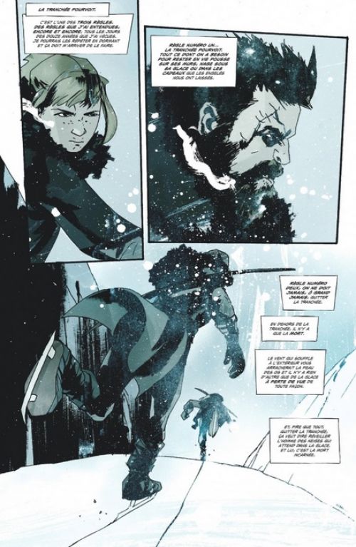 Snow Angels , comics chez Urban Comics de Lemire, Jock